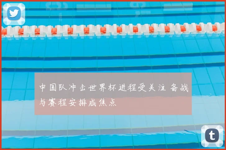 中国队冲击世界杯进程受关注 备战与赛程安排成焦点